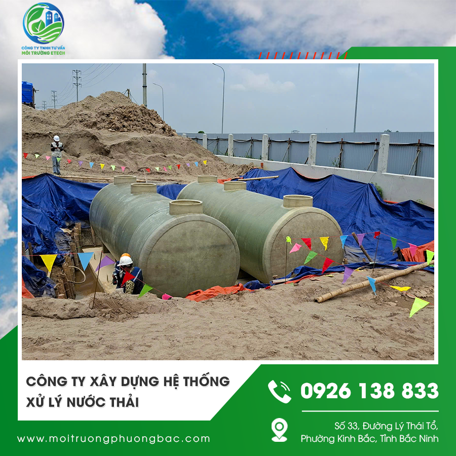 Công ty xây dựng hệ thống xử lý nước thải tại khu công nghiệp. Công ty xây dựng hệ thống xử lý nước thải tại khu công nghiệp.