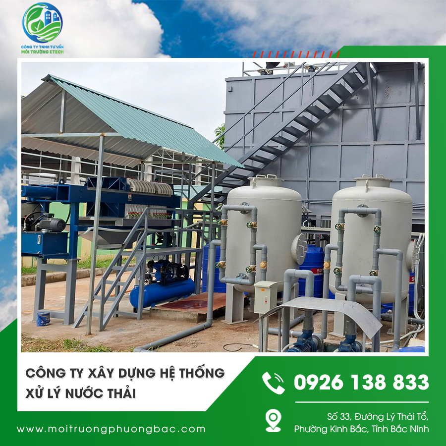 Dự án do công ty xây dựng hệ thống xử lý nước thải triển khai, chuẩn bị đưa vào vận hành. Dự án do công ty xây dựng hệ thống xử lý nước thải triển khai, chuẩn bị đưa vào vận hành.