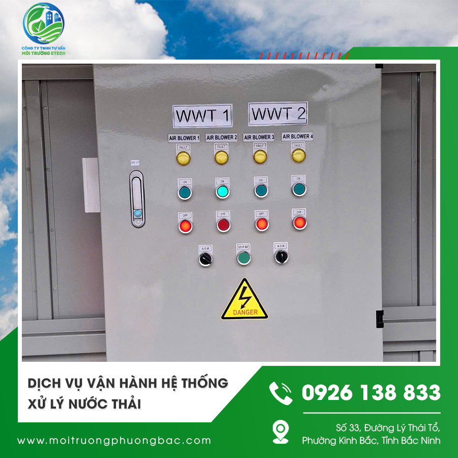 Dịch vụ vận hành hệ thống xử lý nước thải chuyên nghiệp, đảm bảo nước đầu ra đạt chuẩn Dịch vụ vận hành hệ thống xử lý nước thải chuyên nghiệp, đảm bảo nước đầu ra đạt chuẩn