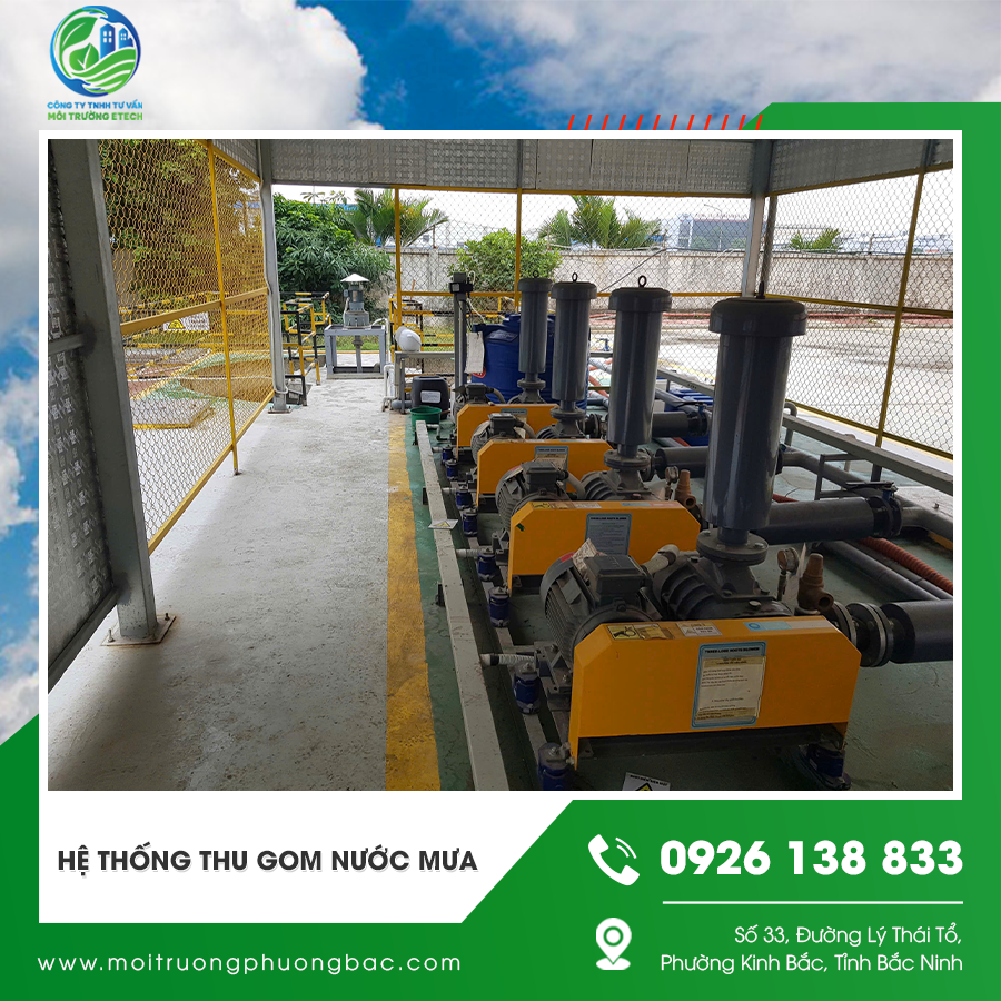 Hệ thống thu gom nước mưa thân thiện môi trường, góp phần tiết kiệm tài nguyên nước. Hệ thống thu gom nước mưa thân thiện môi trường, góp phần tiết kiệm tài nguyên nước.