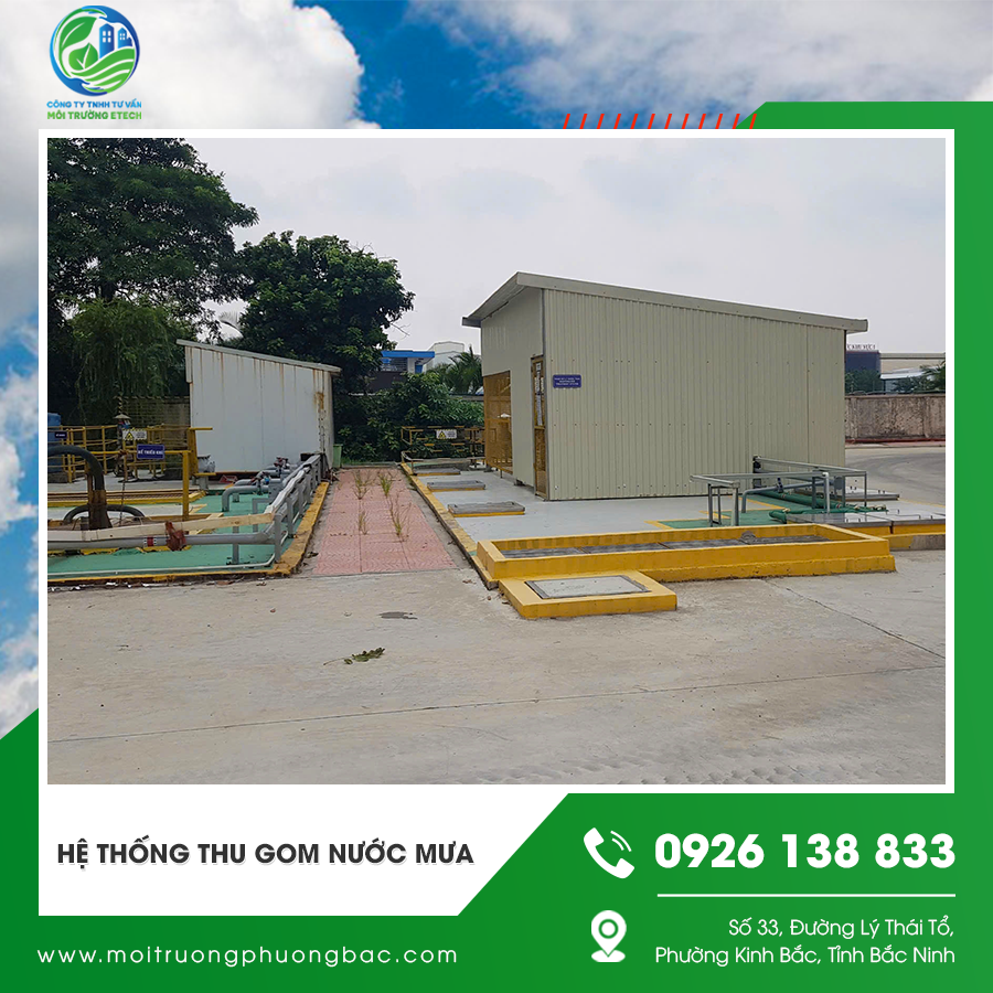 Hình ảnh hệ thống thu gom nước mưa tại khu dân cư Hình ảnh hệ thống thu gom nước mưa tại khu dân cư