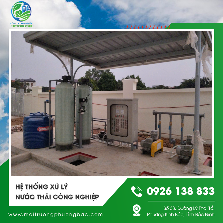 Hệ thống xử lý nước thải công nghiệp hiện đại, góp phần bảo vệ môi trường bền vững. Hệ thống xử lý nước thải công nghiệp hiện đại, góp phần bảo vệ môi trường bền vững.