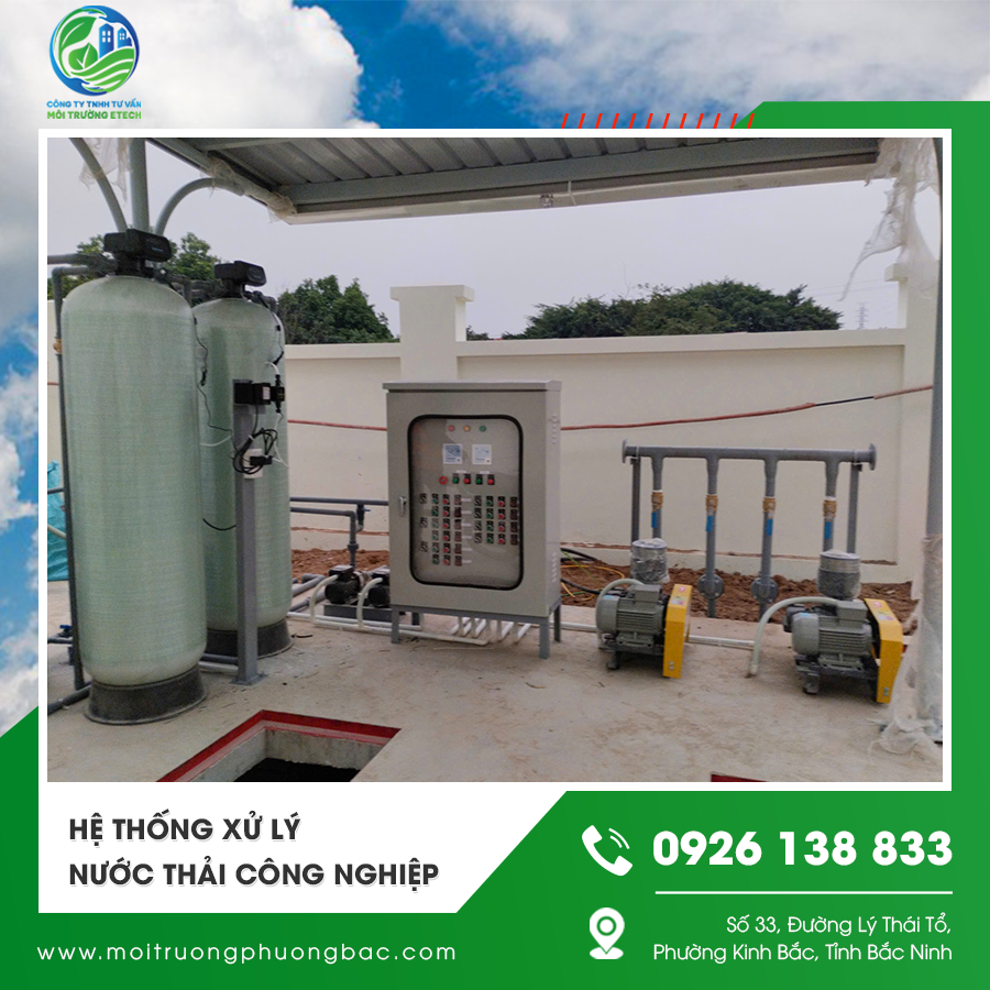 Hình ảnh hệ thống xử lý nước thải công nghiệp với công nghệ tiên tiến Hình ảnh hệ thống xử lý nước thải công nghiệp với công nghệ tiên tiến