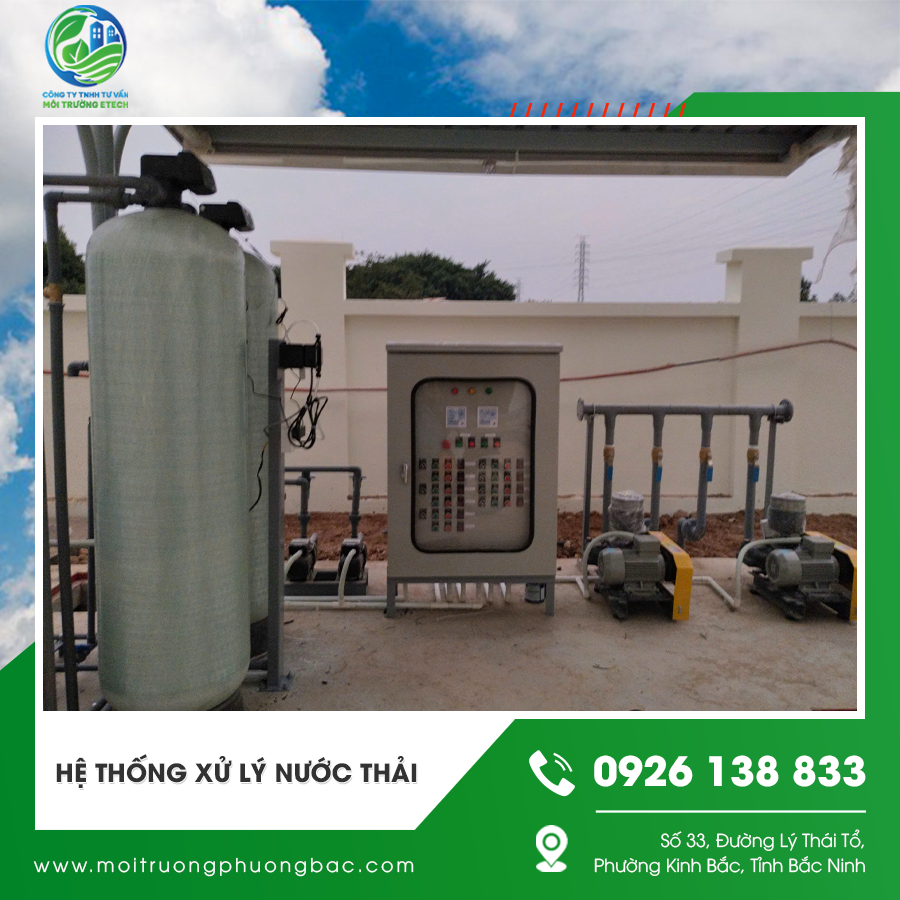 Toàn cảnh hệ thống xử lý nước thải công nghiệp được thiết kế quy mô, vận hành ổn định Toàn cảnh hệ thống xử lý nước thải công nghiệp được thiết kế quy mô, vận hành ổn định