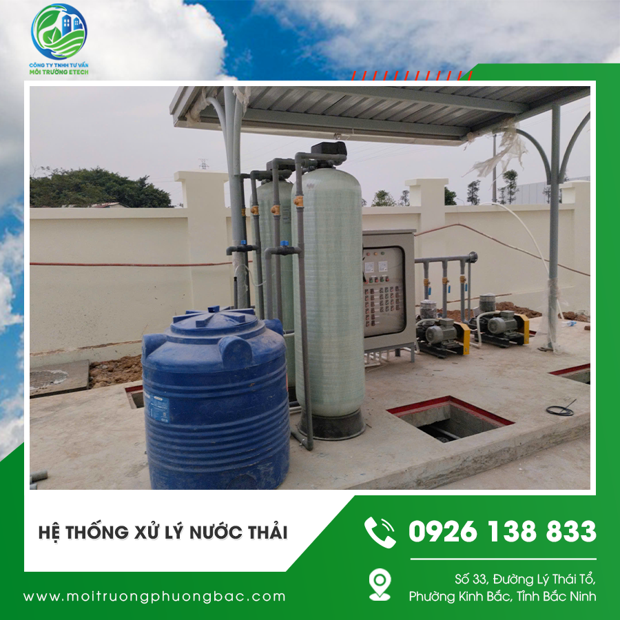 Hình ảnh hệ thống xử lý nước thải hiện đại với công nghệ tiên tiến Hình ảnh hệ thống xử lý nước thải hiện đại với công nghệ tiên tiến