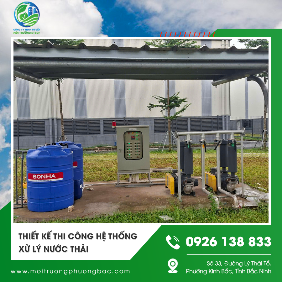 Thiết kế thi công hệ thống xử lý nước thải công nghiệp với công nghệ tiên tiến. Thiết kế thi công hệ thống xử lý nước thải công nghiệp với công nghệ tiên tiến.