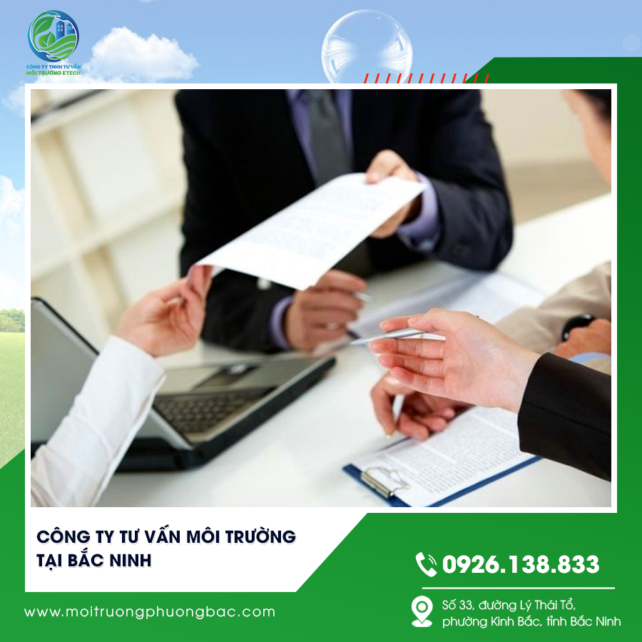 Công ty tư vấn môi trường tại Bắc Ninh