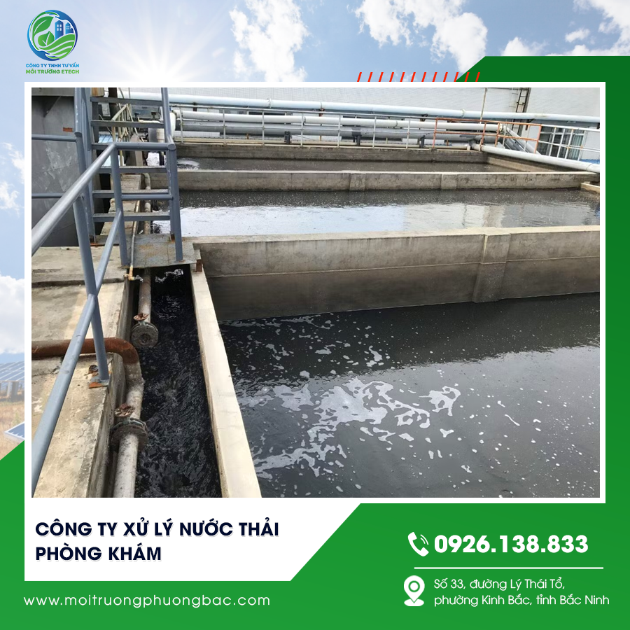 Công ty xử lý nước thải phòng khám