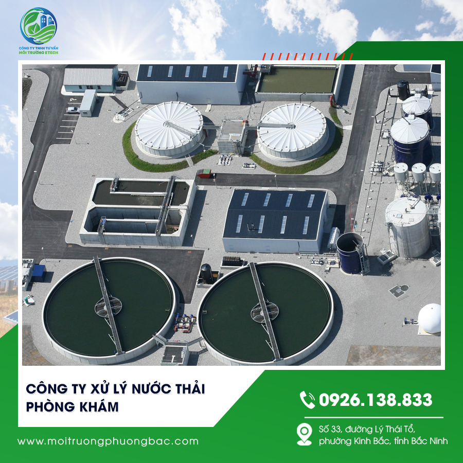 Công ty xử lý nước thải phòng khám