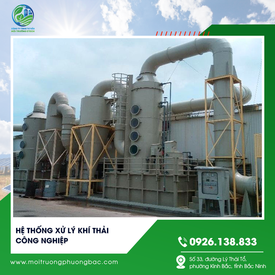 Hệ thống xử lý khí thải công nghiệp