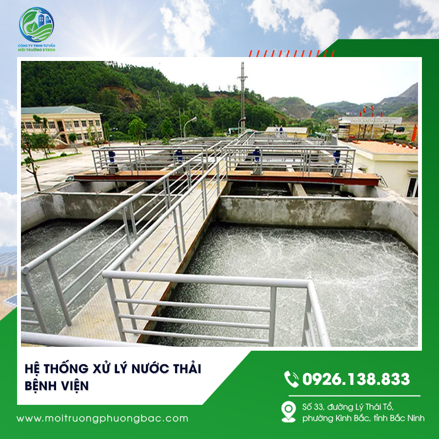Hệ thống xử lý nước thải bệnh viện