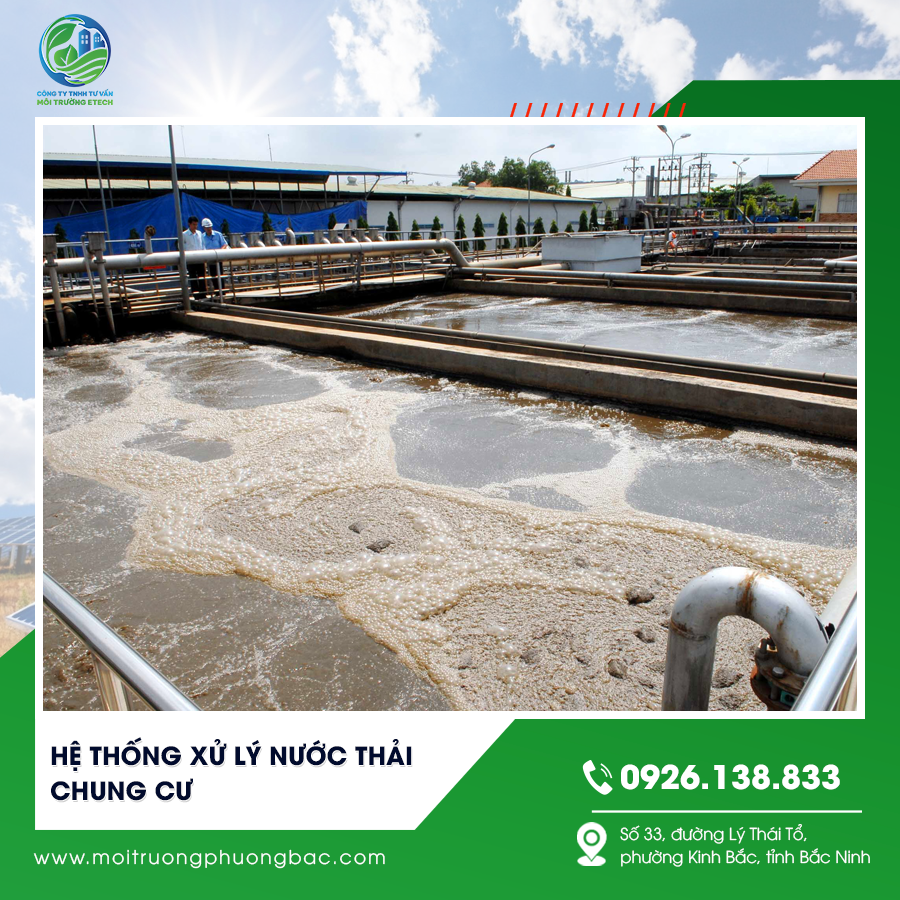 Hệ thống xử lý nước thải chung cư
