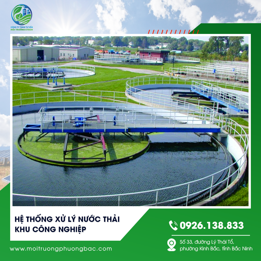 Hệ thống xử lý nước thải khu công nghiệp