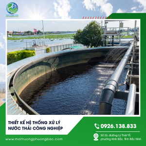Thiết kế hệ thống xử lý nước thải công nghiệp
