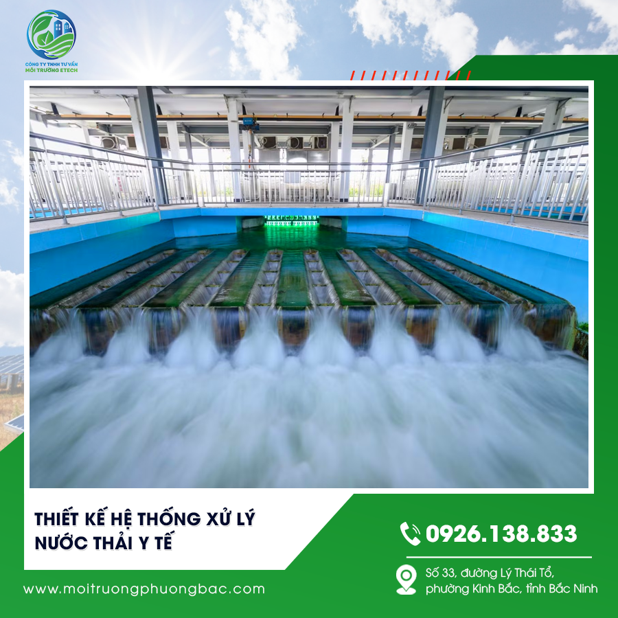 Thiết kế hệ thống xử lý nước thải y tế