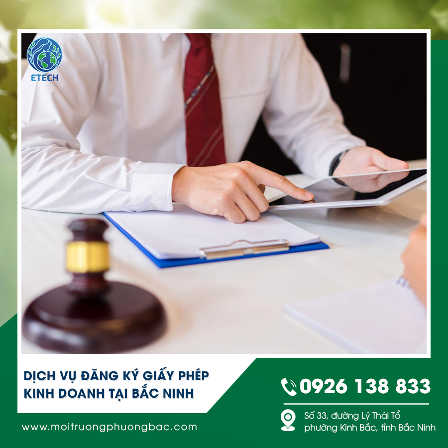Dịch vụ đăng ký giấy phép kinh doanh tại Bắc Ninh