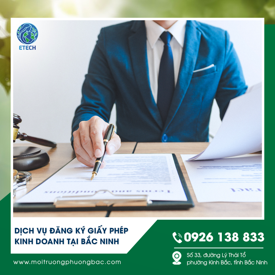 Dịch vụ đăng ký giấy phép kinh doanh tại Bắc Ninh