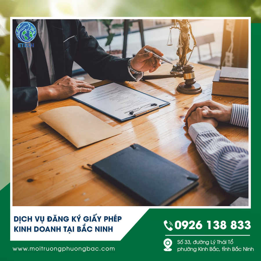 Dịch vụ đăng ký giấy phép kinh doanh tại Bắc Ninh