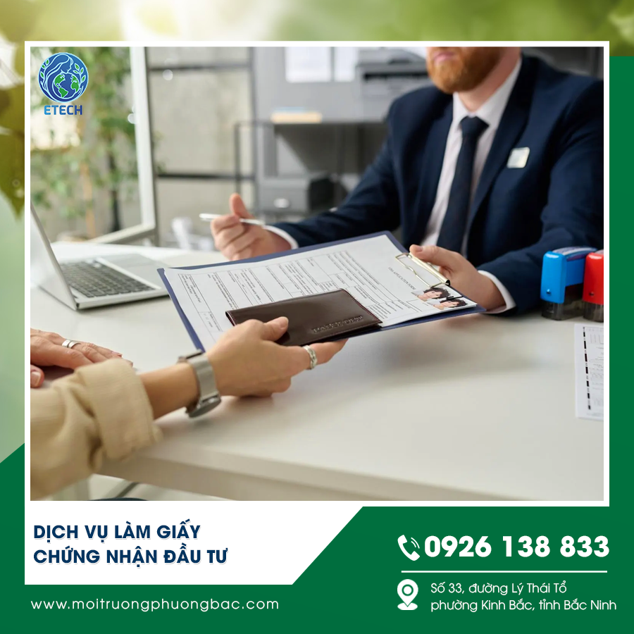 Dịch vụ làm giấy chứng nhận đầu tư