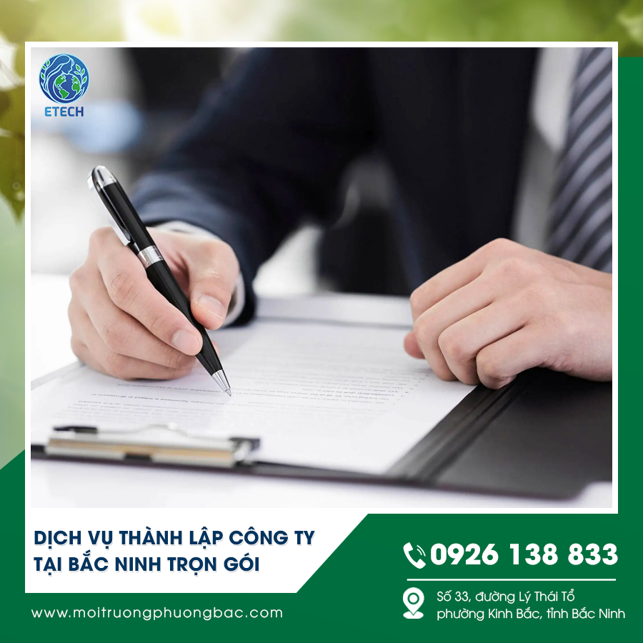 Dịch vụ thành lập công ty tại Bắc Ninh