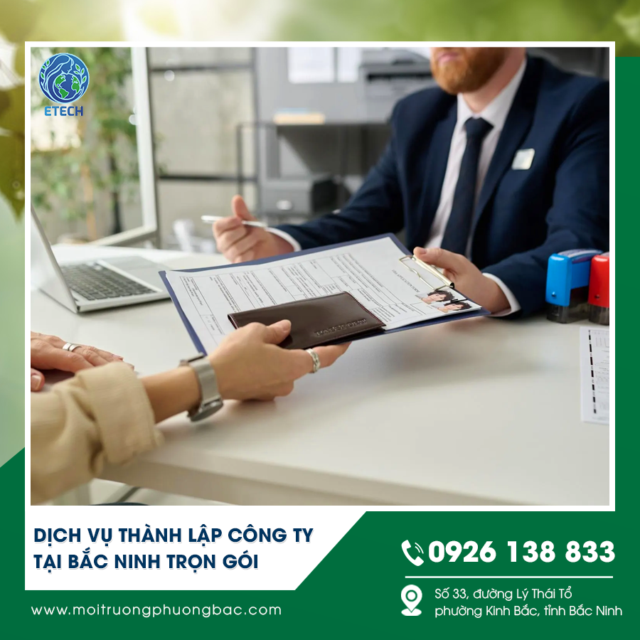 Dịch vụ thành lập công ty tại Bắc Ninh