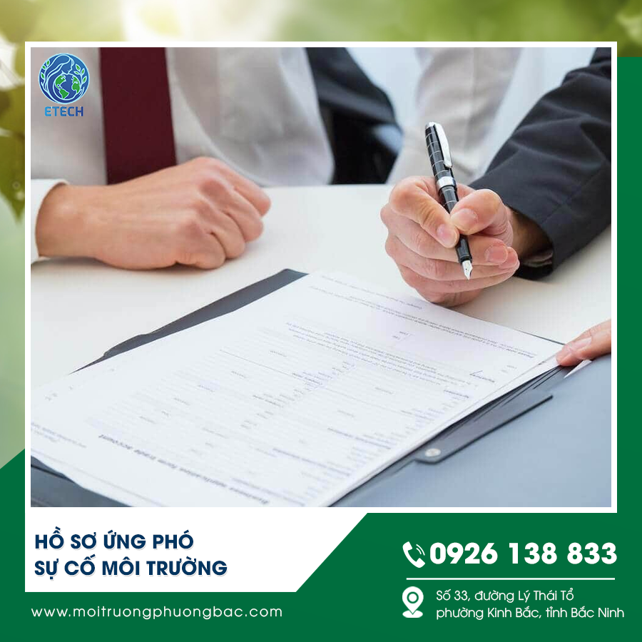 Hồ sơ ứng phó sự cố môi trường