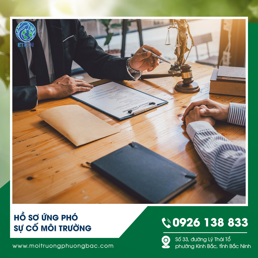hồ sơ ứng phó sự cố môi trường