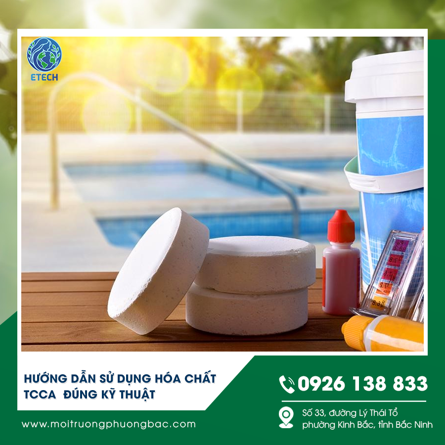Hướng dẫn sử dụng hóa chất TCCA đúng kỹ thuật