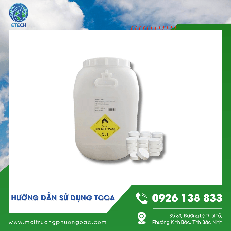 Hóa chất TCCA kèm hướng dẫn bảo hộ và an toàn lao động Hóa chất TCCA kèm hướng dẫn bảo hộ và an toàn lao động