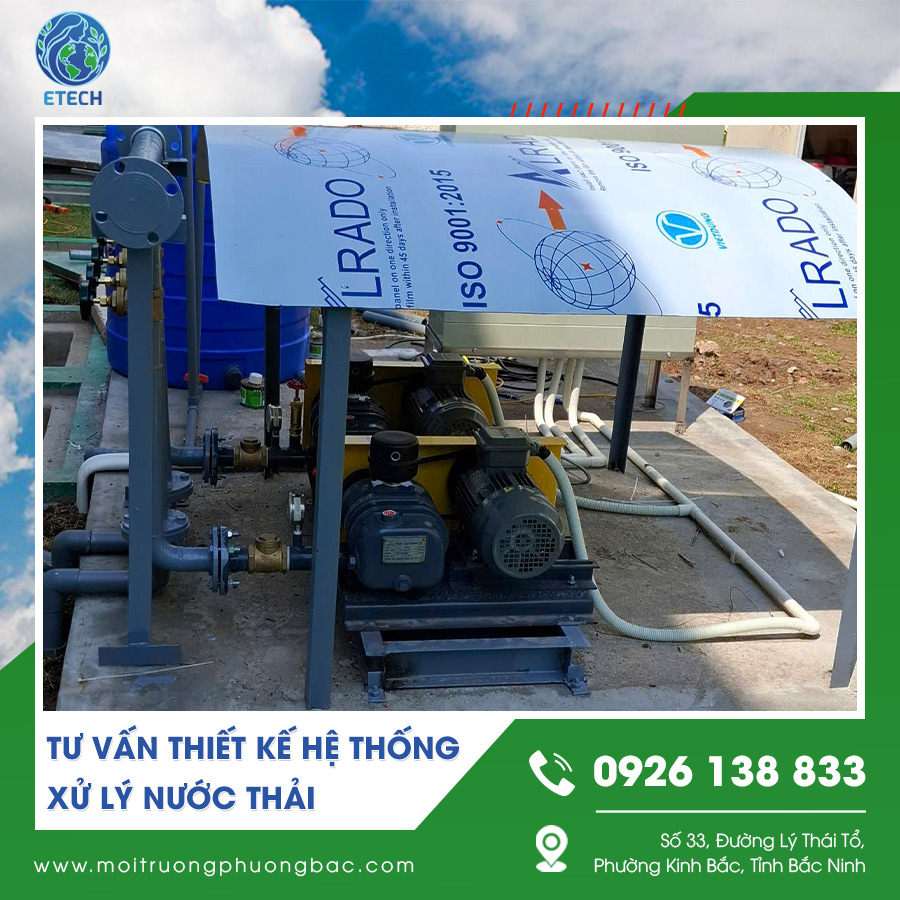 Cận cảnh hệ thống xử lý nước thải Cận cảnh hệ thống xử lý nước thải