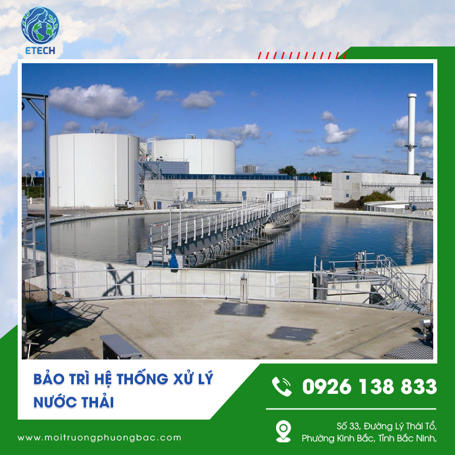 Dịch vụ bảo trì định kỳ hệ thống xử lý nước thải Dịch vụ bảo trì định kỳ hệ thống xử lý nước thải