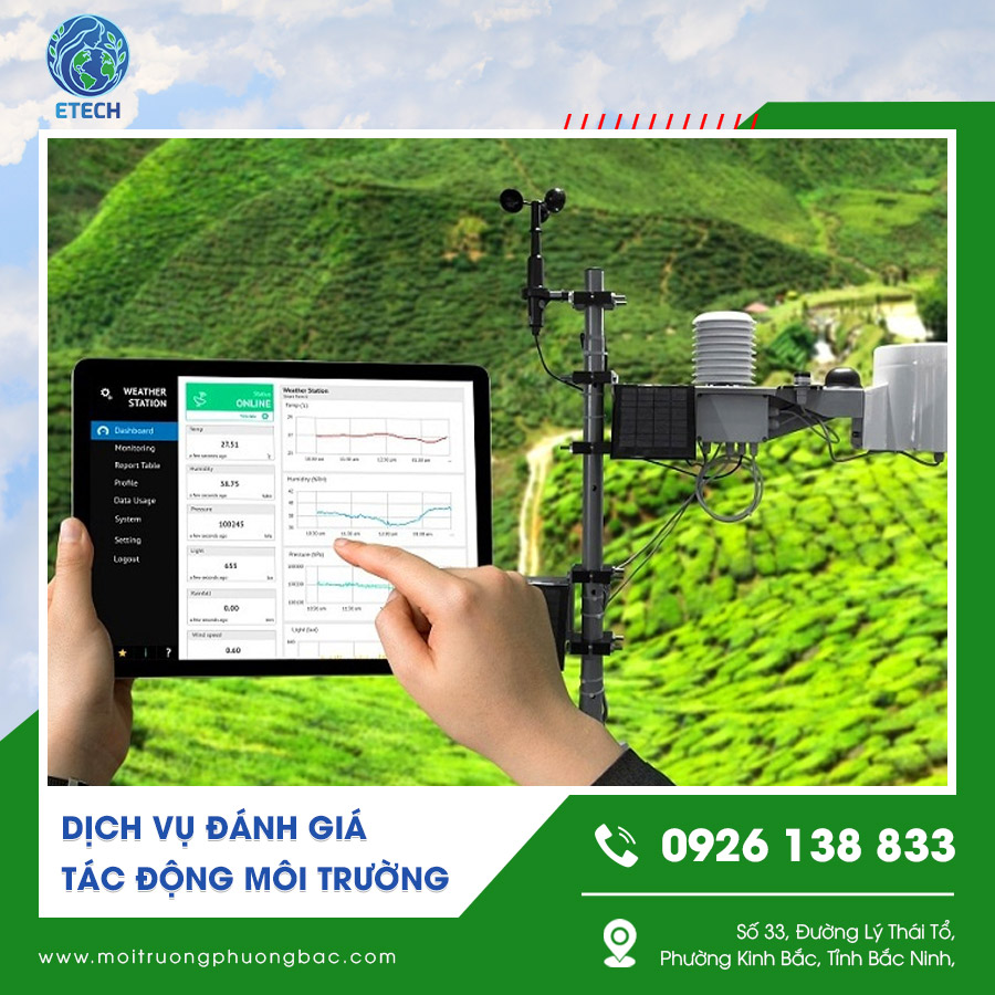 Dịch vụ đánh giá tác động môi trường Dịch vụ đánh giá tác động môi trường