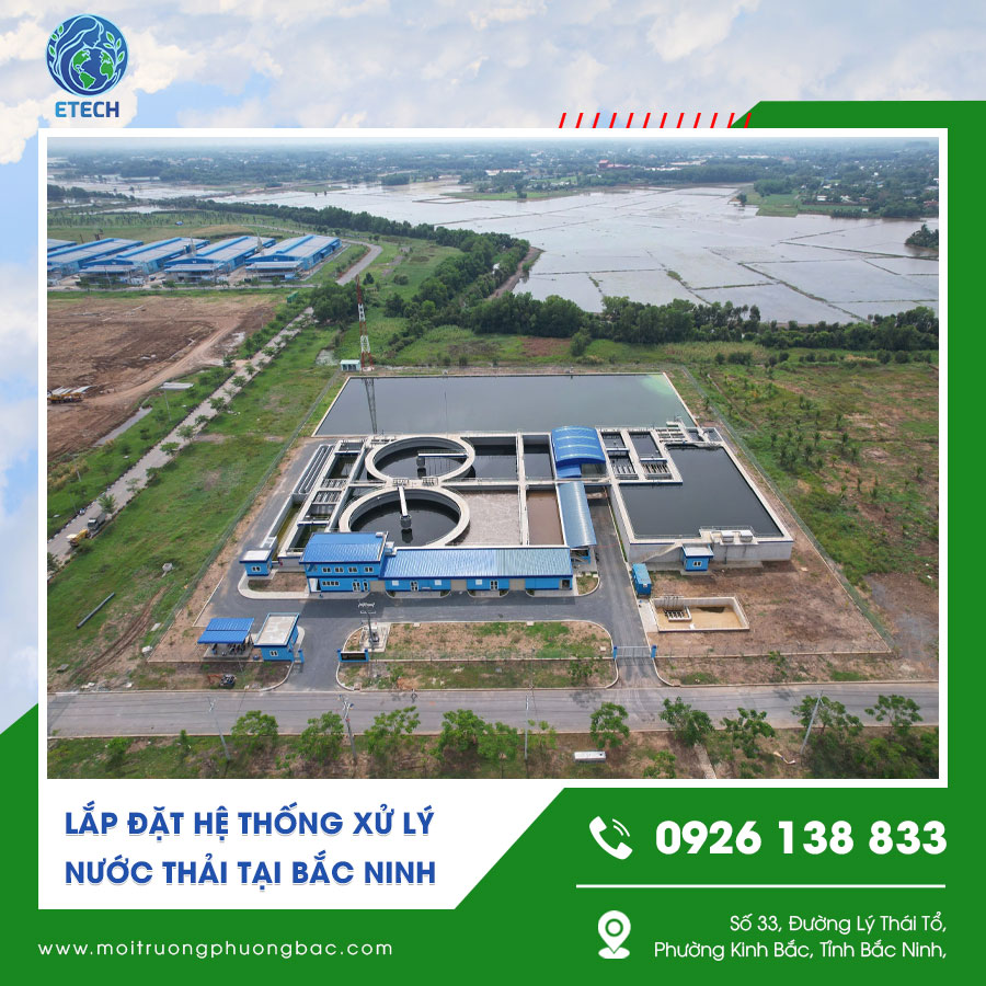 Dịch vụ lắp đặt hệ thống xử lý nước thải tại Bắc Ninh trọn gói Dịch vụ lắp đặt hệ thống xử lý nước thải tại Bắc Ninh trọn gói