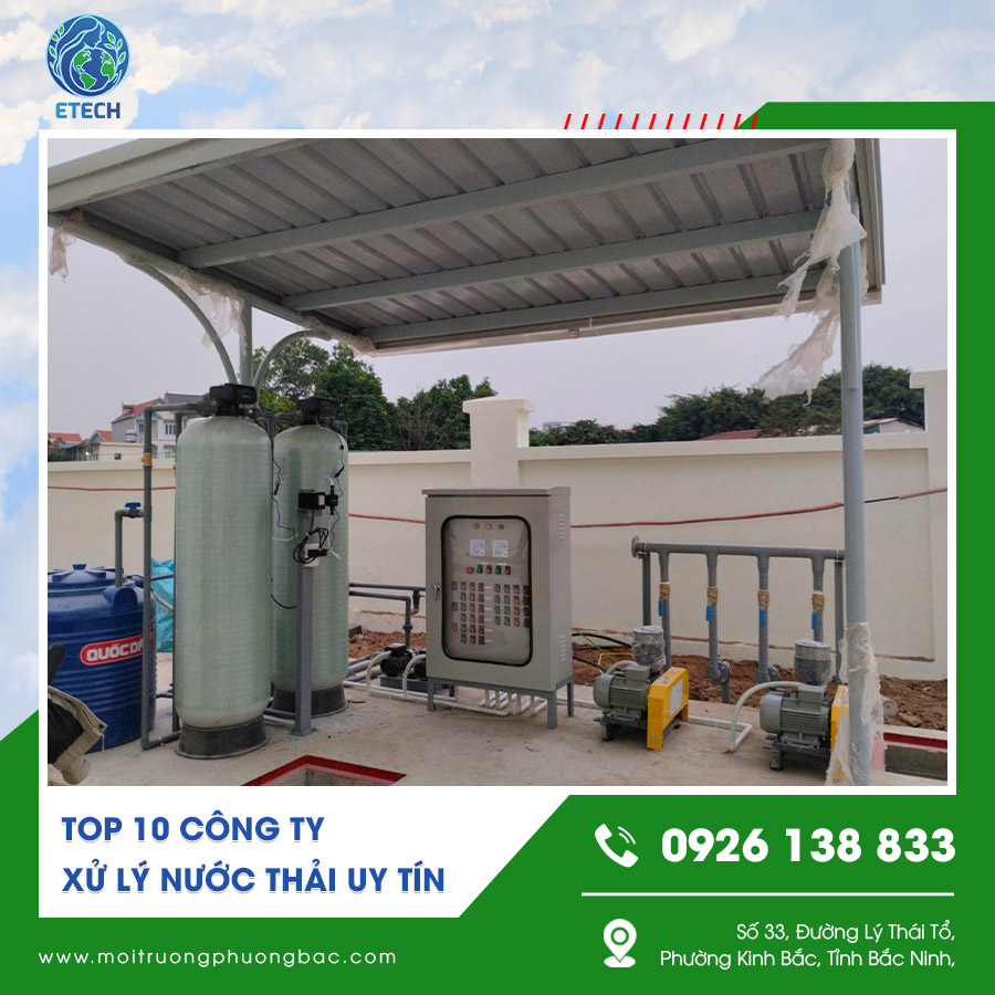 ETECH - Hệ thống xử lý nước thải do công ty uy tín thi công ETECH - Hệ thống xử lý nước thải do công ty uy tín thi công