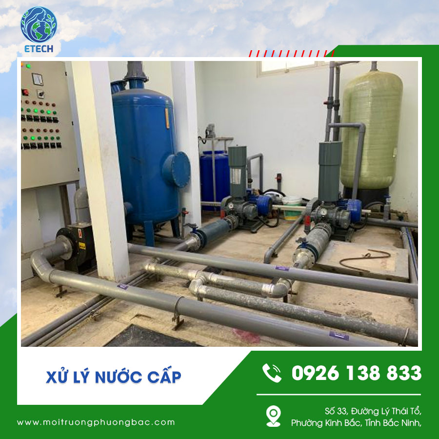 Hệ thống lọc nước cấp đạt chuẩn chất lượng Hệ thống lọc nước cấp đạt chuẩn chất lượng
