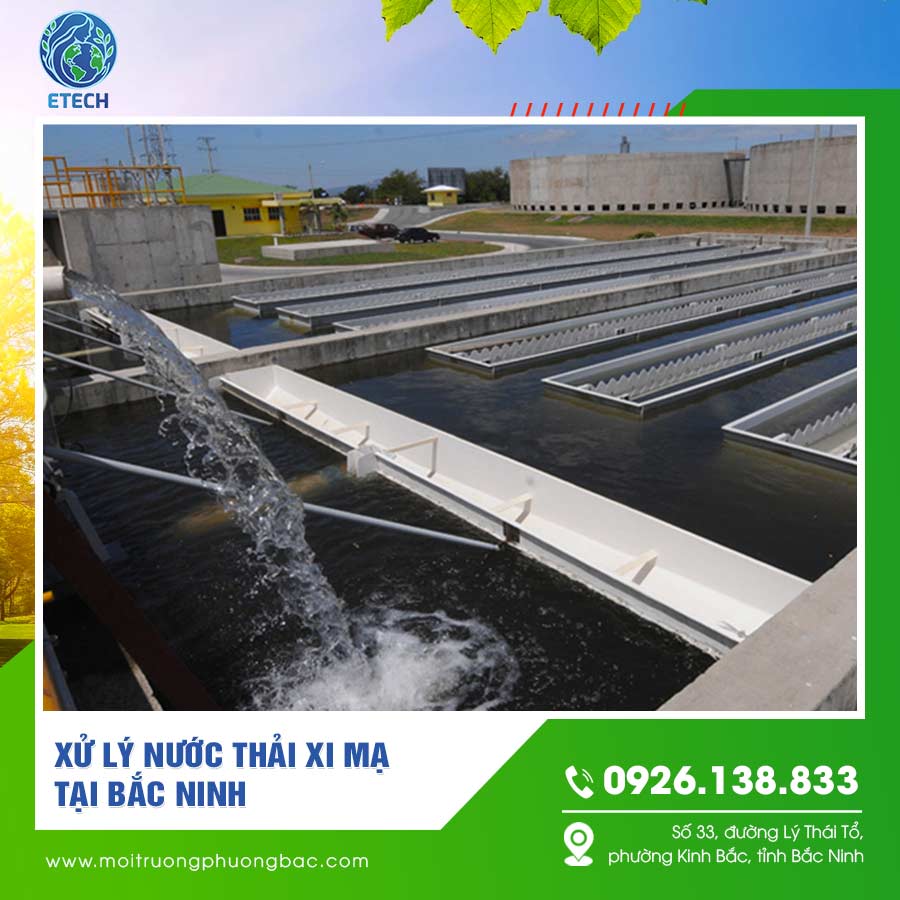 Xử lý nước thải xi mạ tại Bắc Ninh